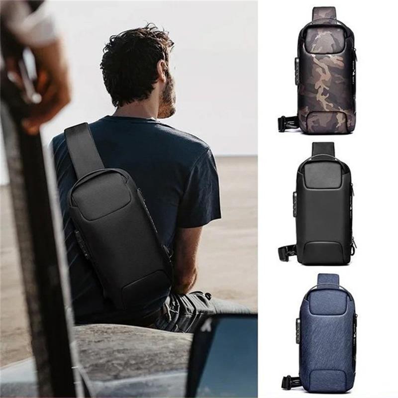 USB Charging Sport Anti-theft Shoulder Bag