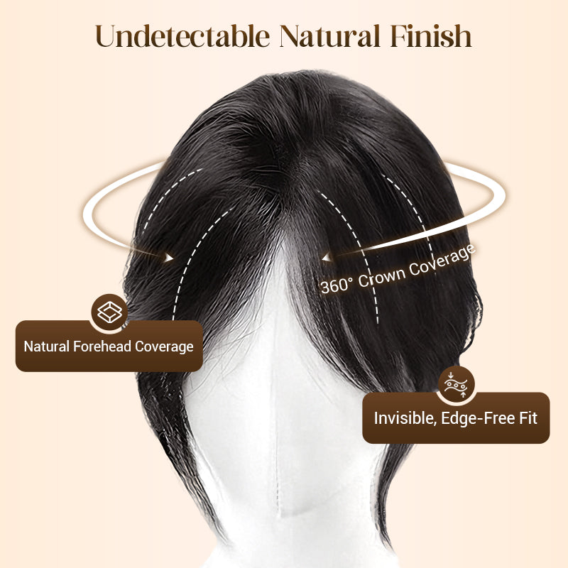 Partial Bangs Hair Piece