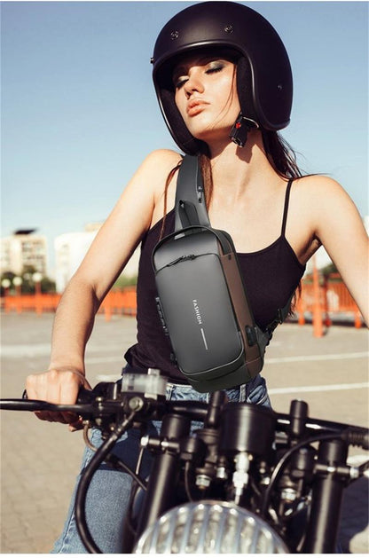 USB Charging Sport Anti-theft Shoulder Bag