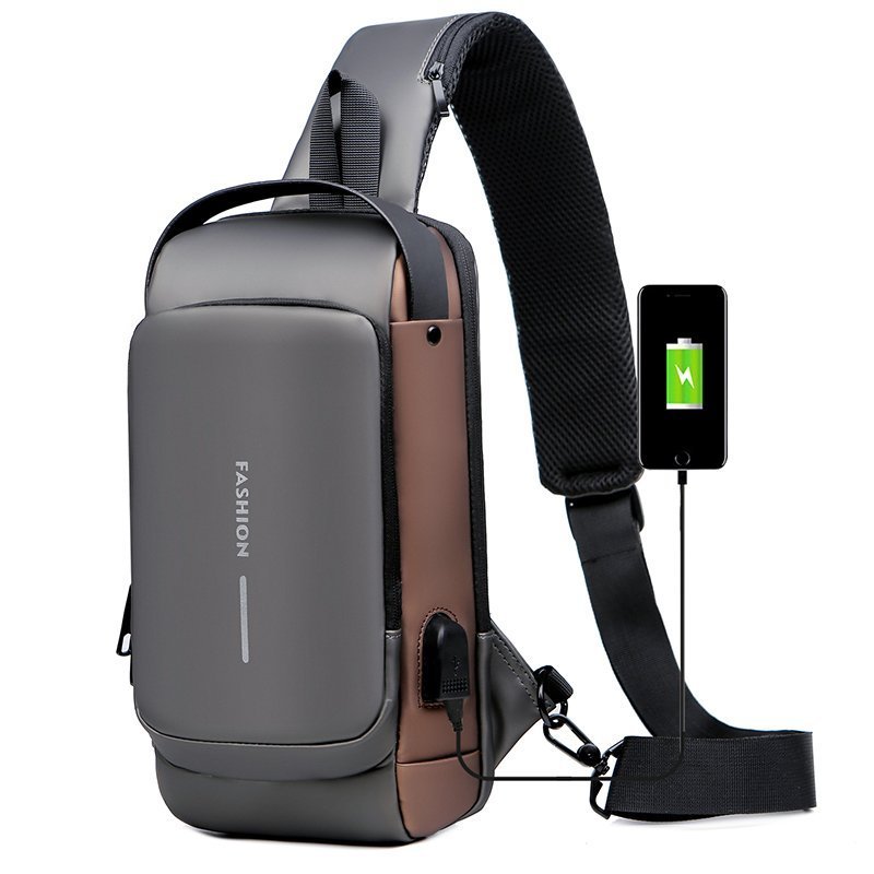 USB Charging Sport Anti-theft Shoulder Bag