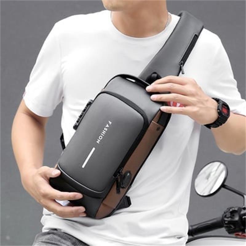 USB Charging Sport Anti-theft Shoulder Bag