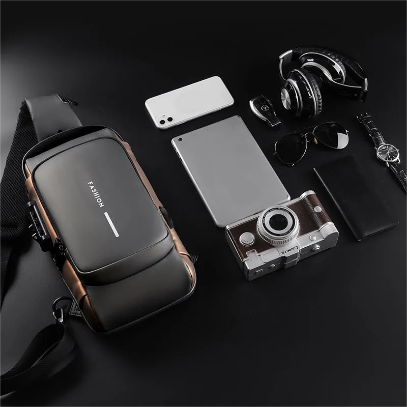 USB Charging Sport Anti-theft Shoulder Bag
