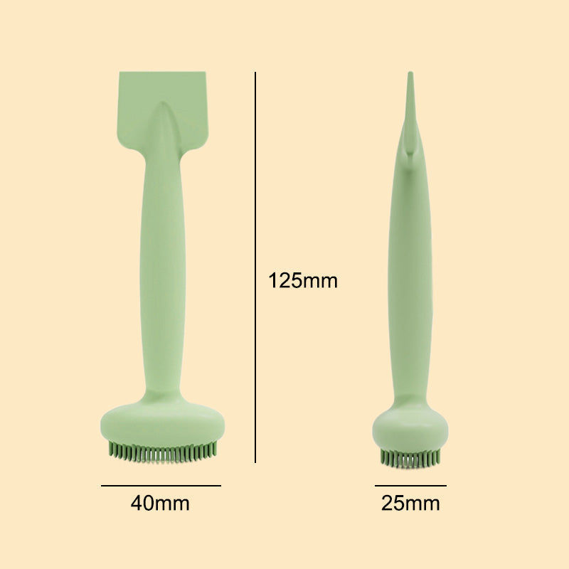 Handheld Double-Sided Silicone Face Mask Applicator