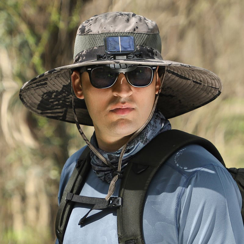 Ultralight Solar Fan Sun Hat