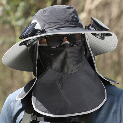 Ultralight Solar Fan Sun Hat