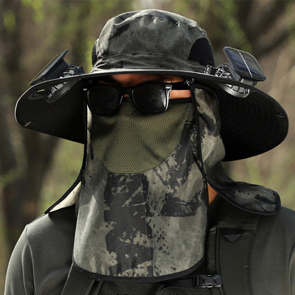 Ultralight Solar Fan Sun Hat