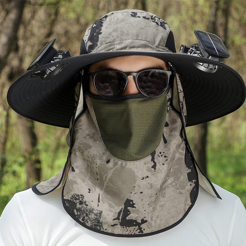 Ultralight Solar Fan Sun Hat