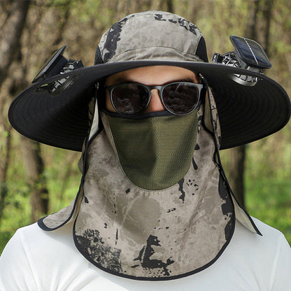 Ultralight Solar Fan Sun Hat