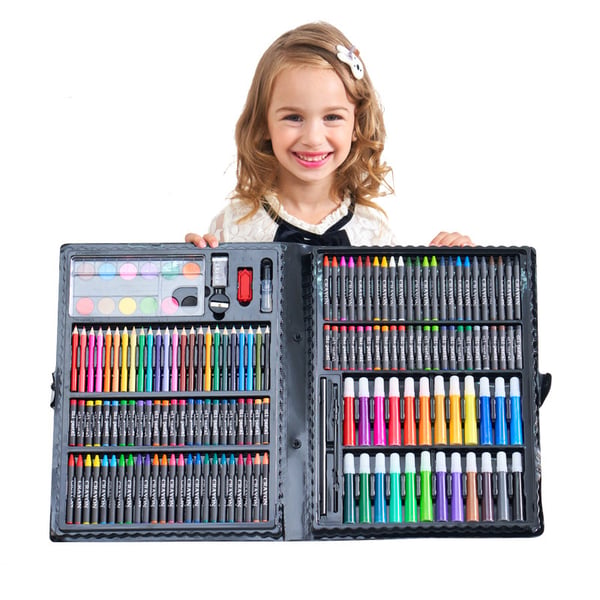 Deluxe 6-In-1 Art Creativity Set